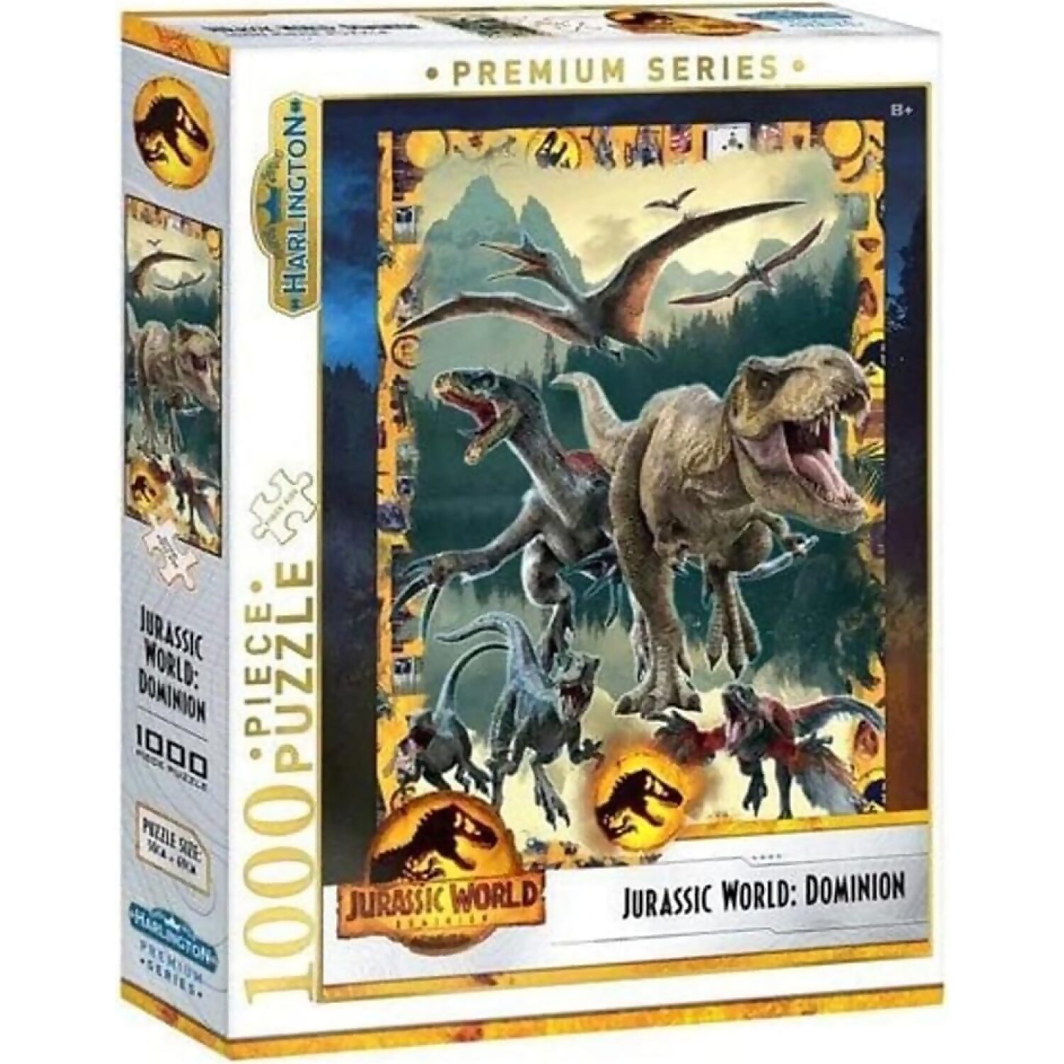 Harlington – Jurassic World: Dominion Jigsaw Puzzle 1000pc – Tates Toys ...