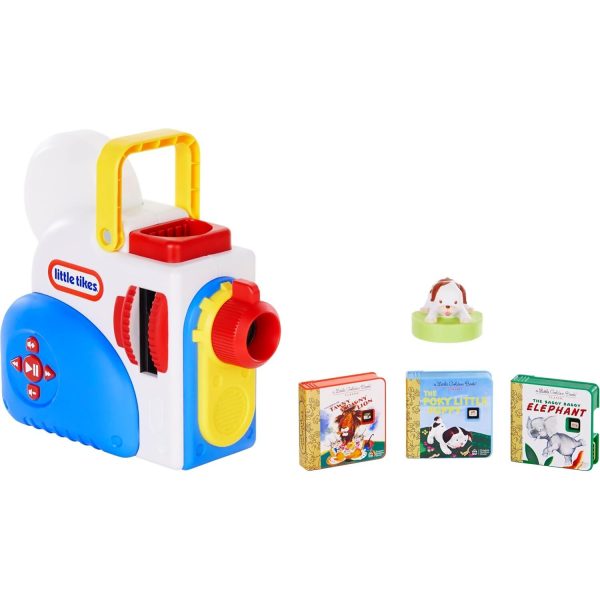 Little Tikes - Story Dream Machine With 3 Little Golden Book Stories - Light Sound And Audio Projector For Kids - Image 2