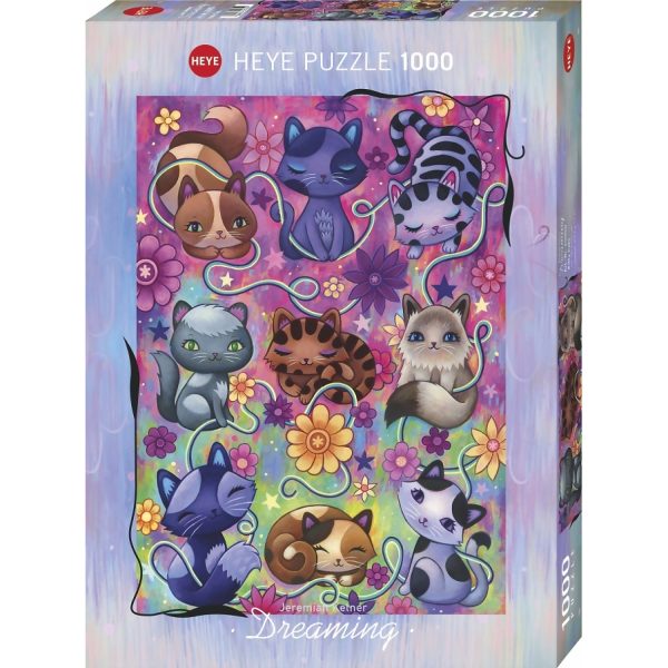 Heye - Dreaming Kitty Cats Jigsaw Puzzle 1000pc