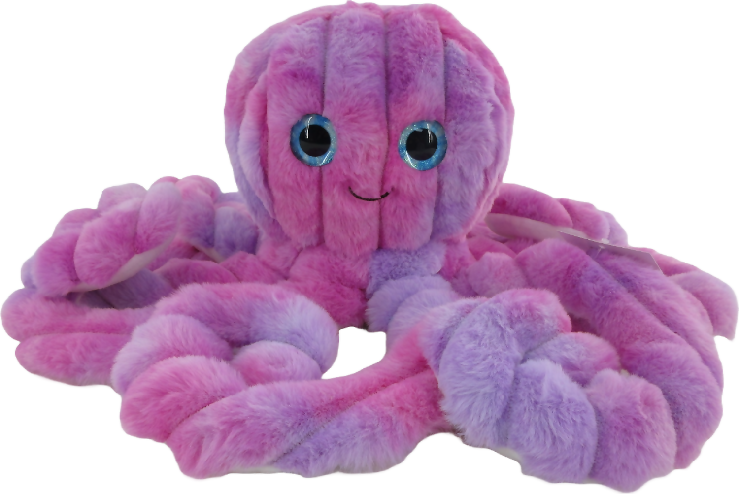 Cotton Candy - 50cm Tie-dyed Oswald Plush Octopus - Hot Pink/Violet