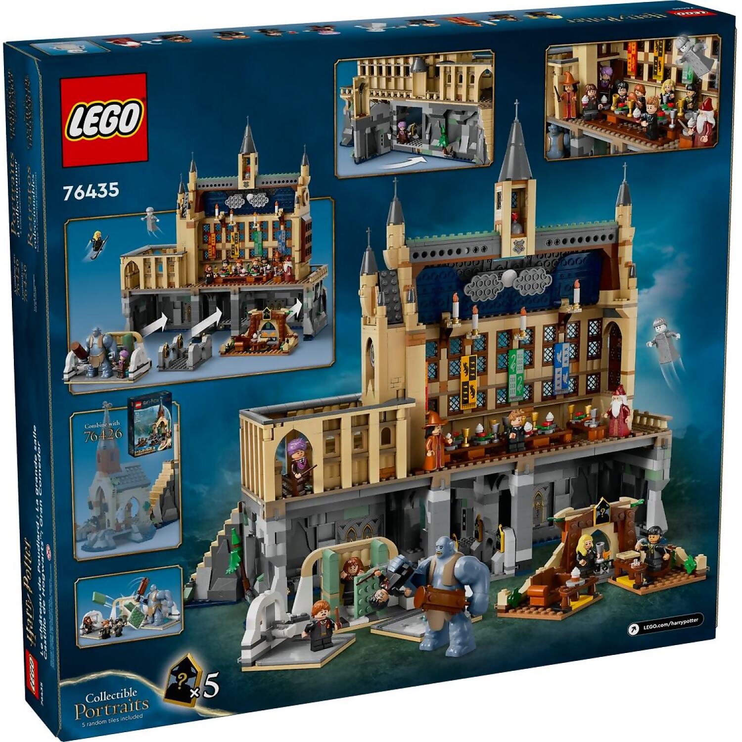 LEGO 76435 Hogwarts Castle: The Great Hall - Harry Potter - Image 7