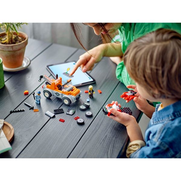 LEGO 60435 Tow Truck and Sports Car Repair - City 4+ - Image 8