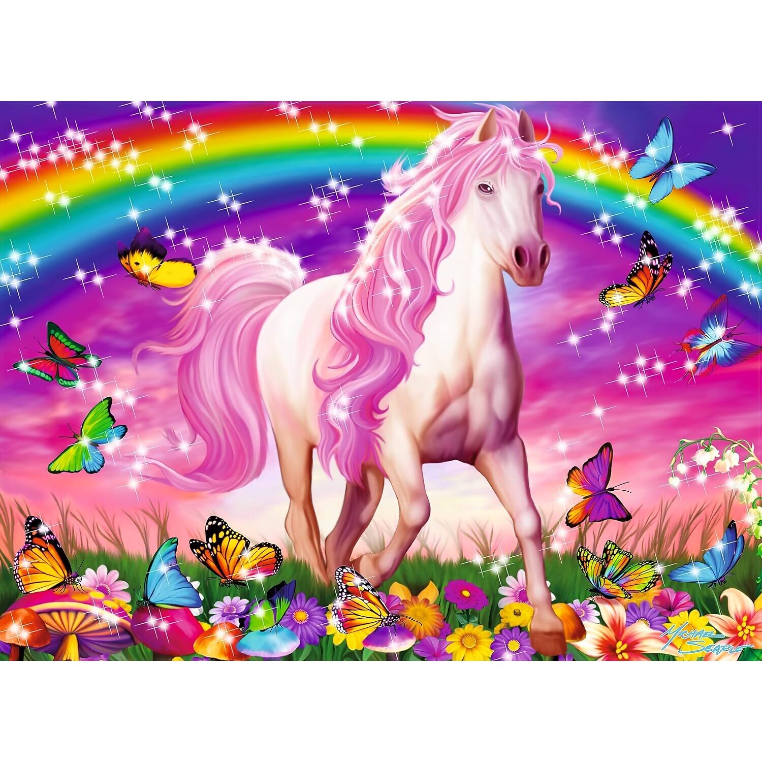 Ravensburger - Horse Dream Glitter Jigsaw Puzzle Xxl 100pc - Image 2