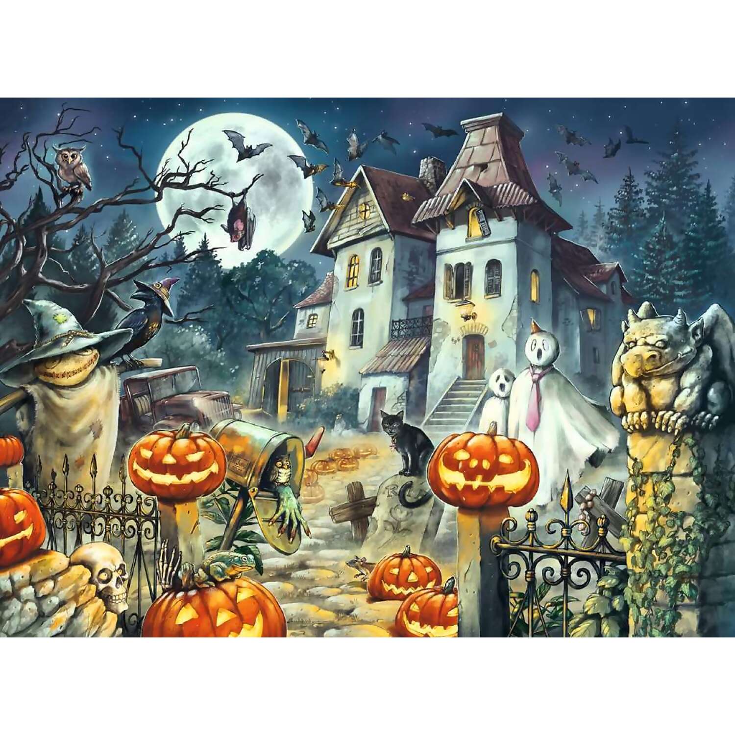 Ravensburger - Halloween House Jigsaw Puzzle Xxl 300pc - Image 2