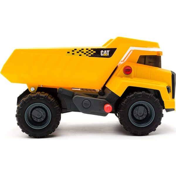 Cat - Power Haulers 2.0 Dump Truck 12-inch With Motion Drive Technology Lights & Sound - Image 3