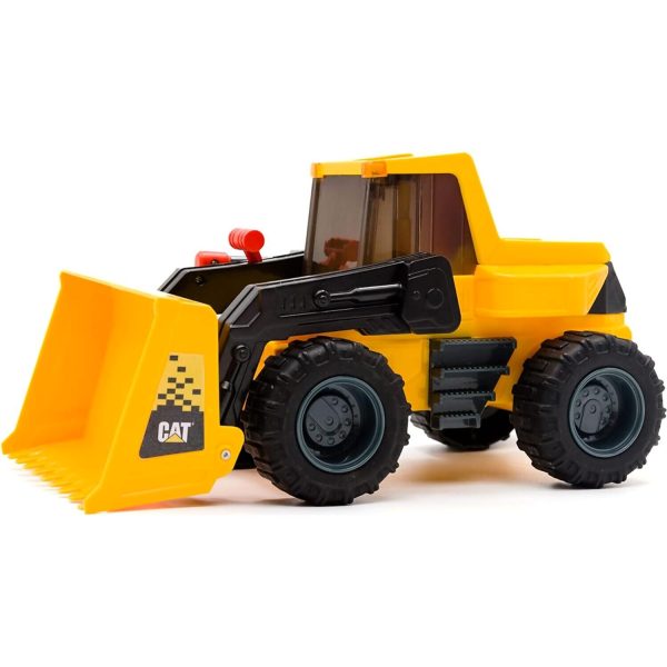 Cat - Power Haulers 2.0 Wheel Loader 12-inch With Motion Drive Technology Lights And Sounds - Image 2