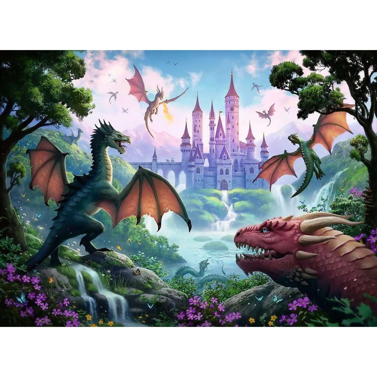 Ravensburger - The Dragons Wrath Jigsaw Puzzle XXL 300pc - Image 2