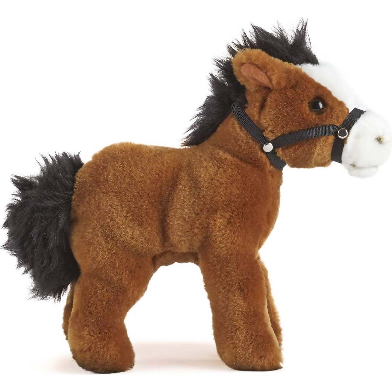 Living Nature - Horse With Bridle 18cm Plush - Image 2