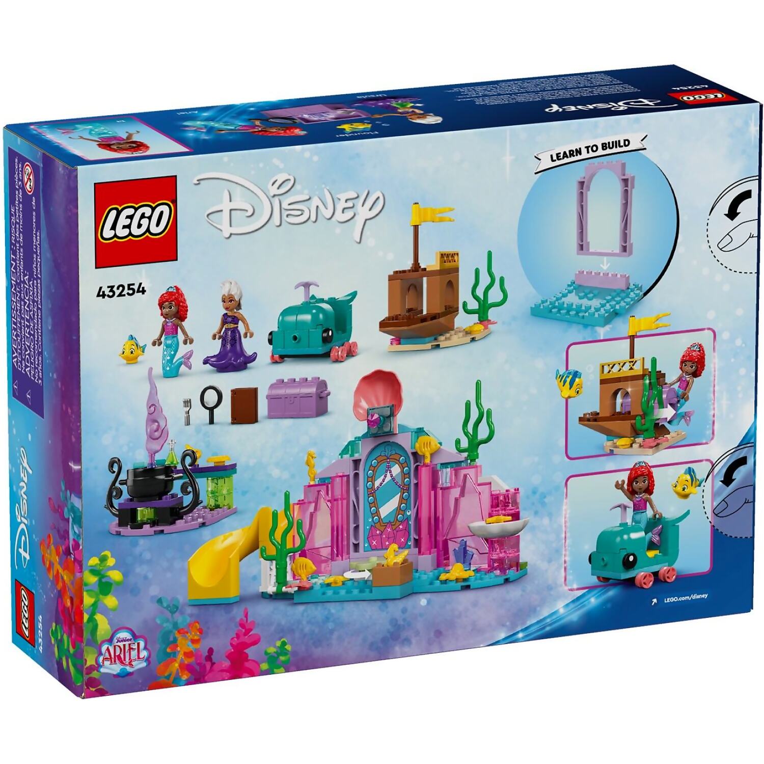 LEGO 43254 Ariel’s Crystal Cavern – Disney 4+ – Tates Toys Australia ...
