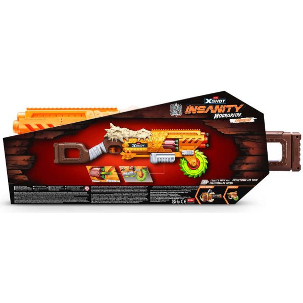 Zuru - X-shot Insanity Horrorfire Doomsday With 16 Darts - Image 2