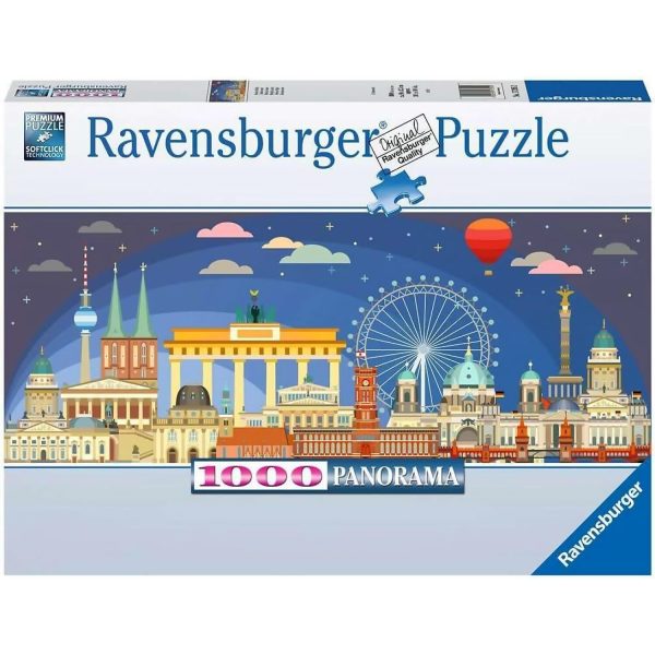 Ravensburger - Night In Berlin Jigsaw Puzzle 1000pc