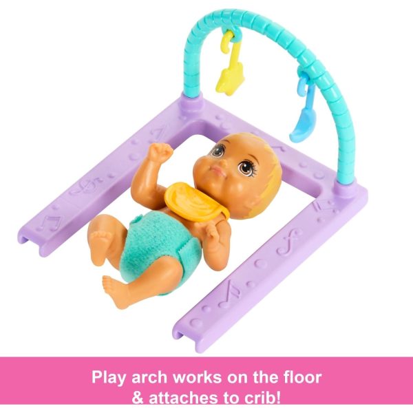 Barbie - Skipper Babysitter Doll With Twin Nursery Playset & Accessories - Mattel - Image 3