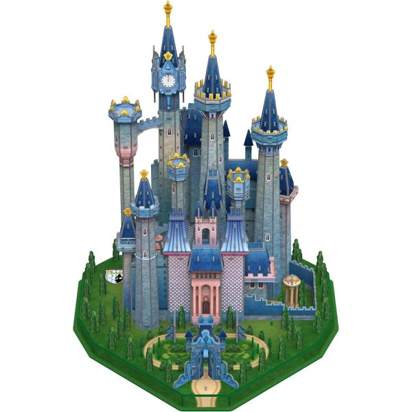 4D Build - Disney Princess Cinderella Castle Puzzle 356pc - Image 2
