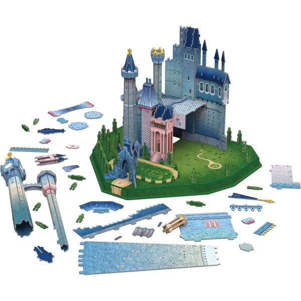 4D Build - Disney Princess Cinderella Castle Puzzle 356pc - Image 3