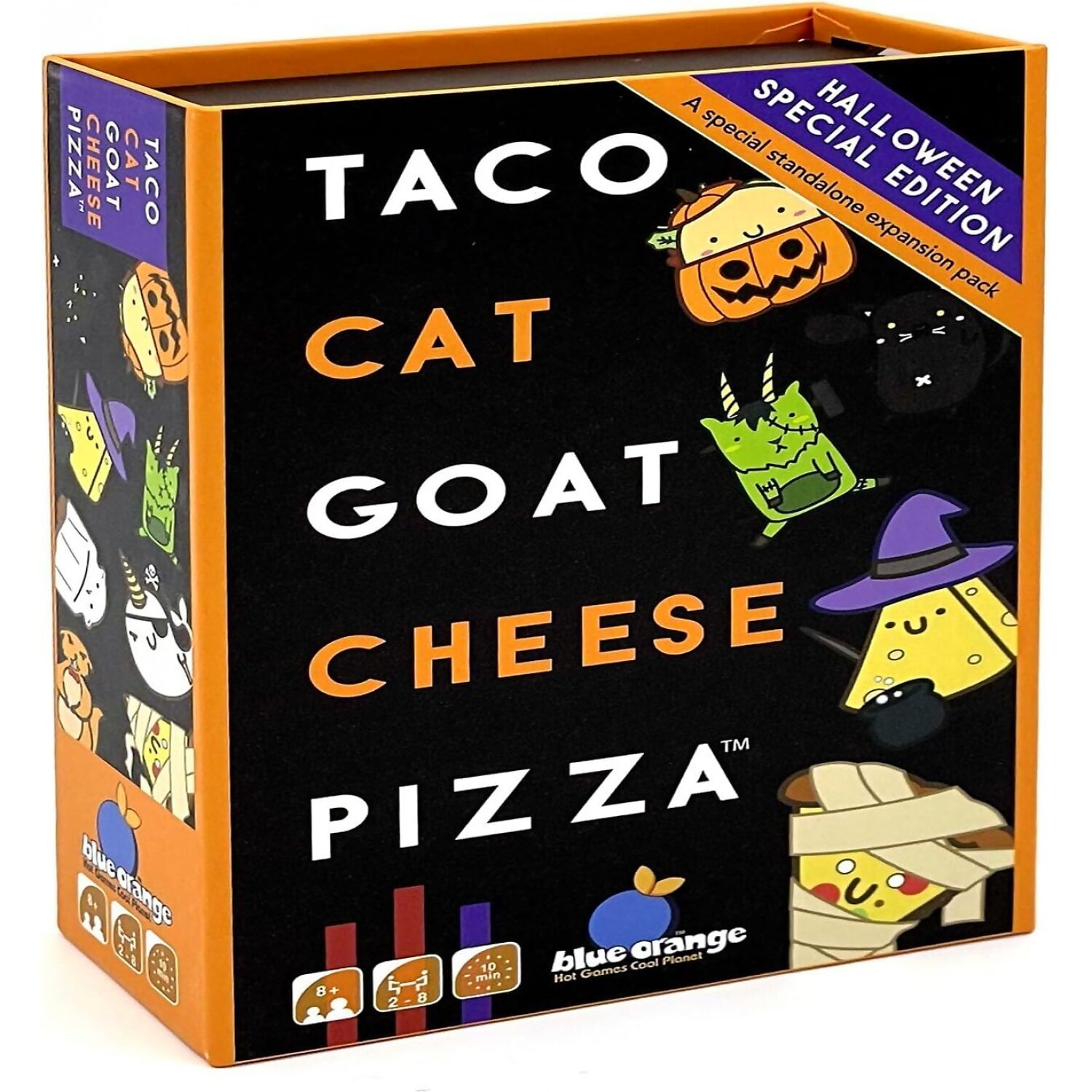Blue Orange Games - Taco Cat Goat Cheese Pizza Halloween Edition ...