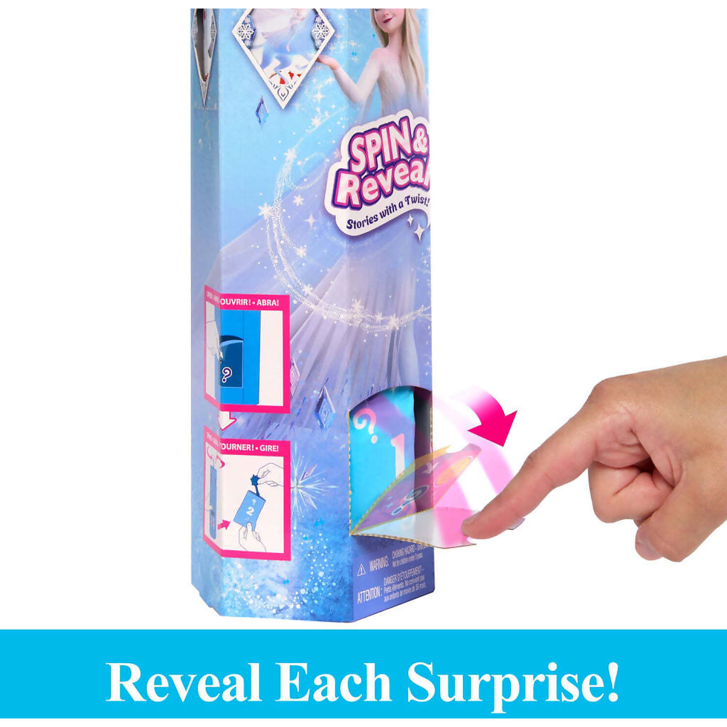 Disney Frozen - Spin & Reveal Elsa Doll - Image 4