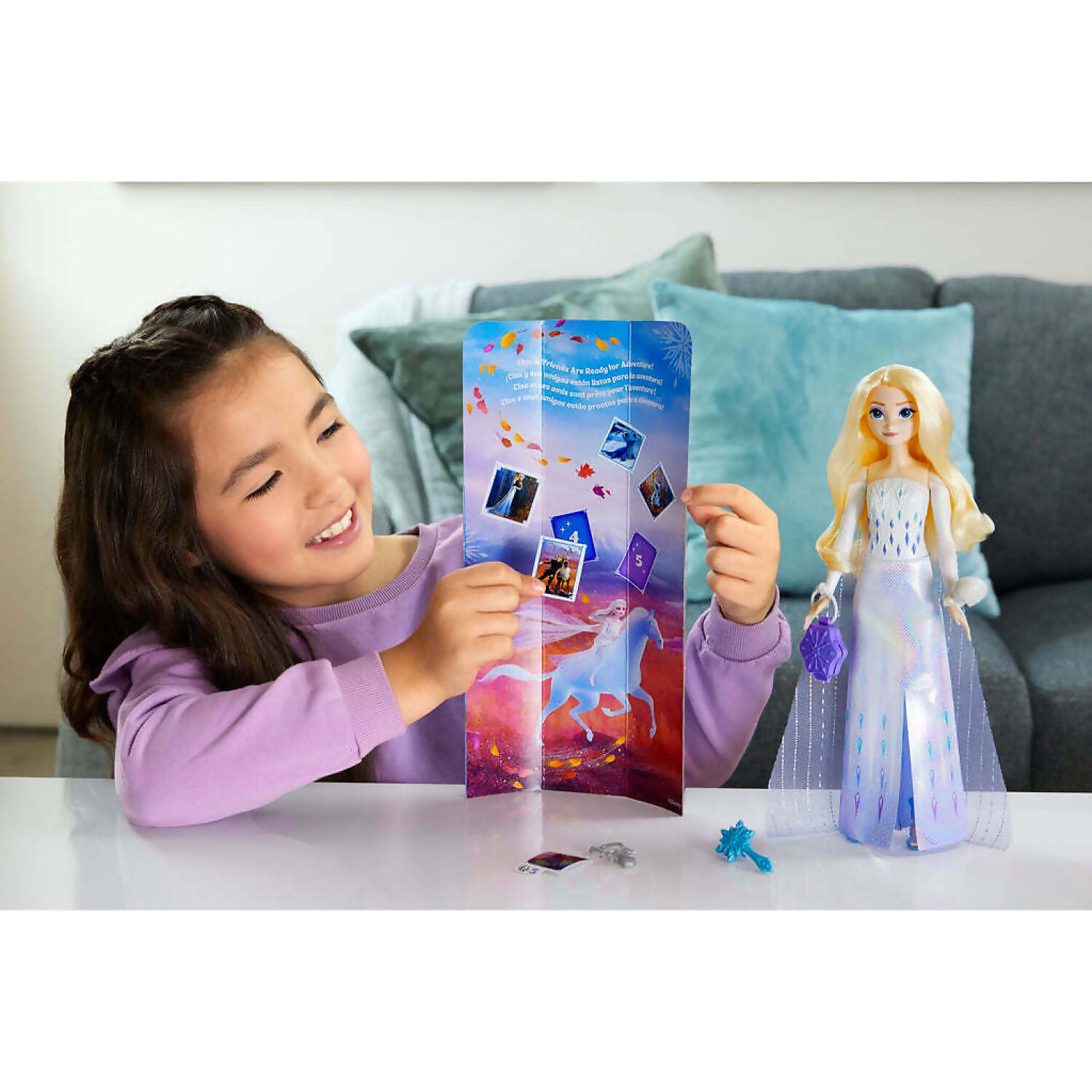 Disney Frozen - Spin & Reveal Elsa Doll - Image 8