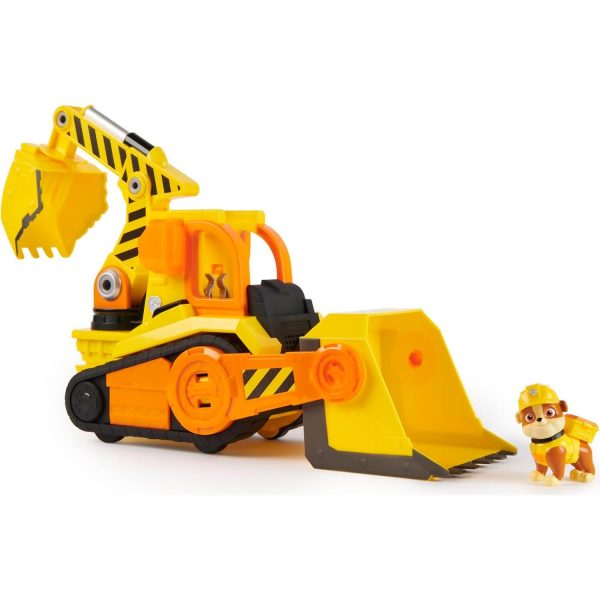 Paw Patrol - Rubble & Crew Bark Yard Deluxe Bulldozer Construction Truck - Spin Master - Image 2