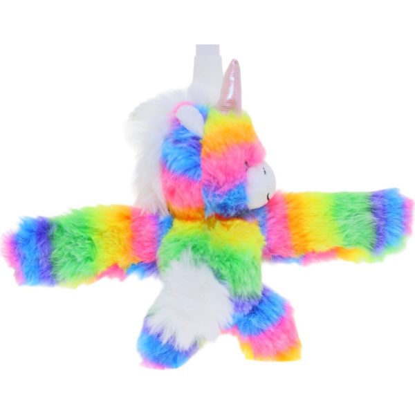 Cotton Candy - Furry Snap Pals Rainbow Unicorn 11cm - Image 2
