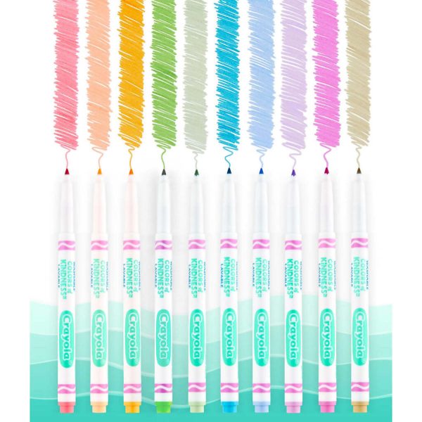 Crayola - Colors Of Kindness Fineline Washable Markers 10 Pack - Image 3