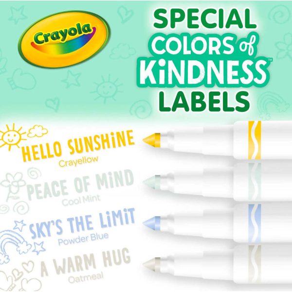 Crayola - Colors Of Kindness Fineline Washable Markers 10 Pack - Image 5