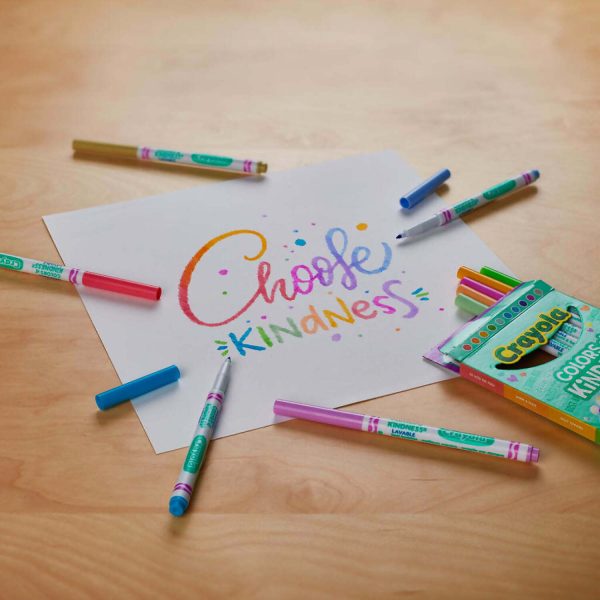 Crayola - Colors Of Kindness Fineline Washable Markers 10 Pack - Image 7
