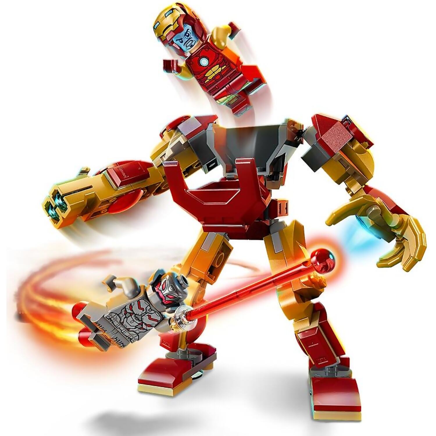 LEGO 76307 Iron Man Mech Vs. Ultron - Marvel Super Heroes - Image 4