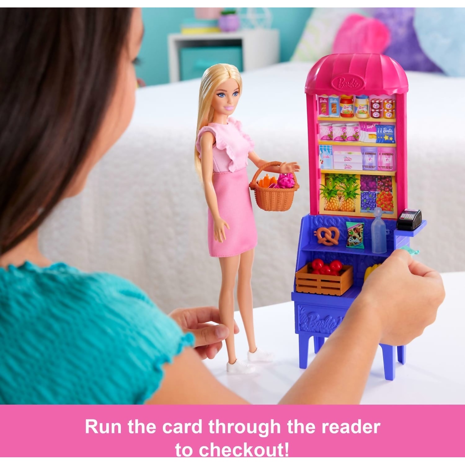 Barbie - Barbie And Teresa Recipe For Friendship Malibu At The Market Doll Playset - Image 4