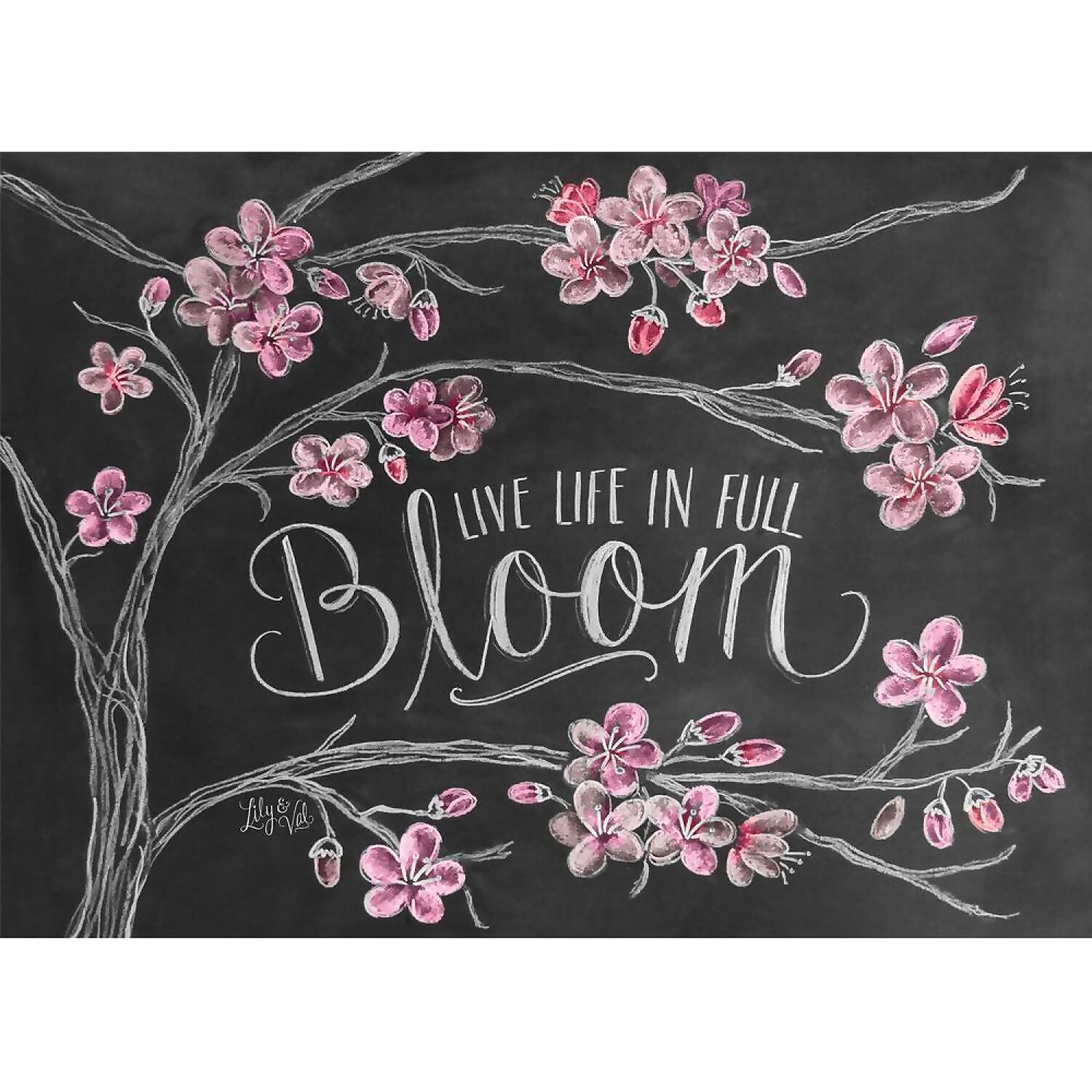 Holdson - Chalk Talk In Full Bloom Jigsaw Puzzle 1000 Pieces - Image 3