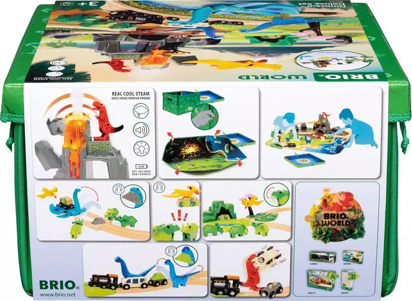 Brio World - Train Set Dinosaur Deluxe Set 45pce - Image 2