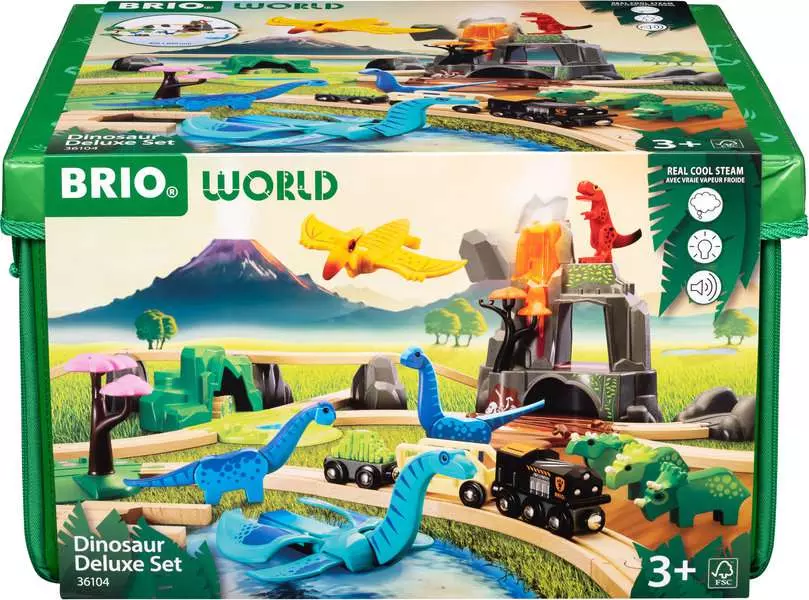 Brio World - Train Set Dinosaur Deluxe Set 45pce - Image 3