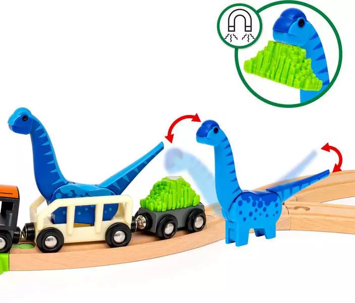 Brio World - Train Set Dinosaur Deluxe Set 45pce - Image 7