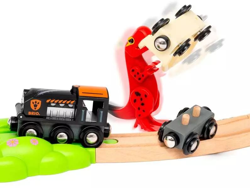 Brio World - Train Set Dinosaur Deluxe Set 45pce - Image 9