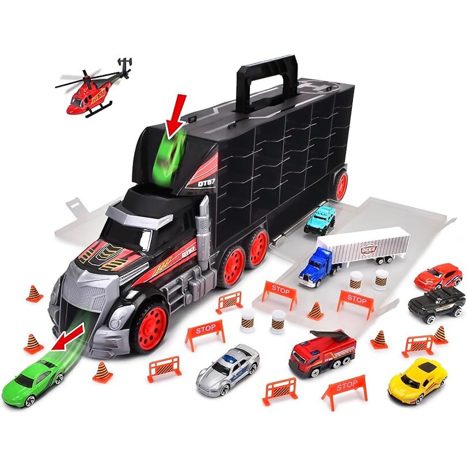 Dickie Toys - Truck Carry Case With Handle 62cm - Image 3