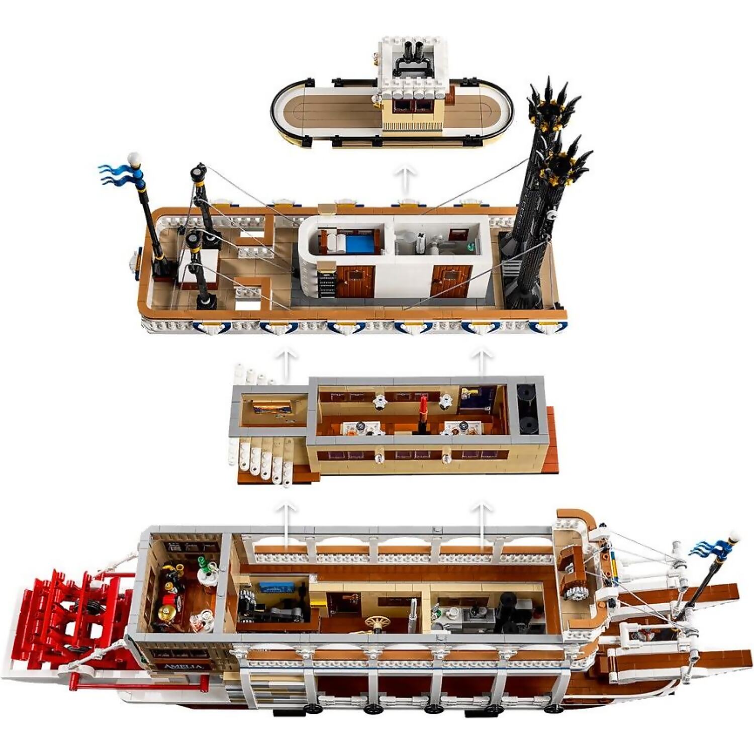 LEGO 21356 River Steamboat - Ideas - Image 5