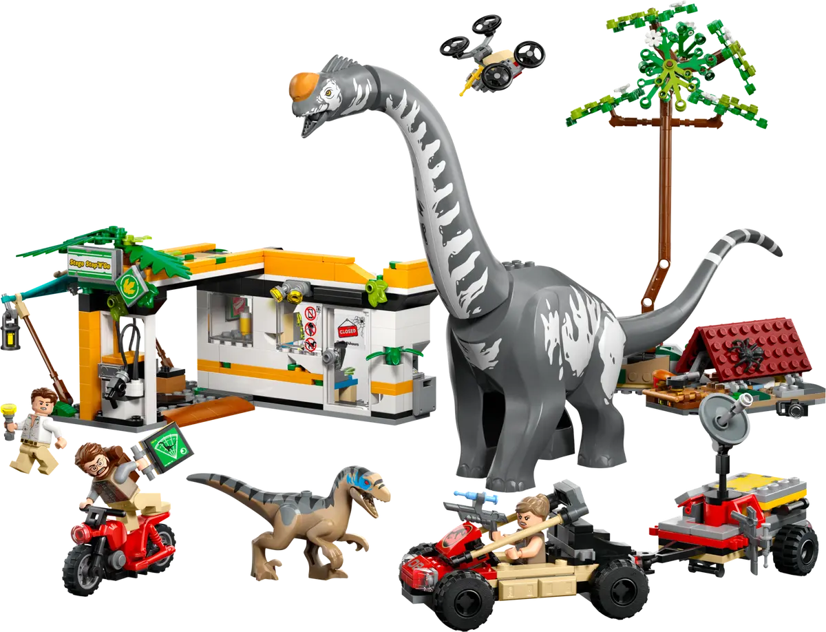 LEGO 76973 Raptor & Titanosaurus Tracking Mission - Jurassic World - Image 2
