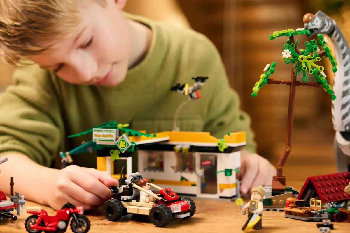 LEGO 76973 Raptor & Titanosaurus Tracking Mission - Jurassic World - Image 8