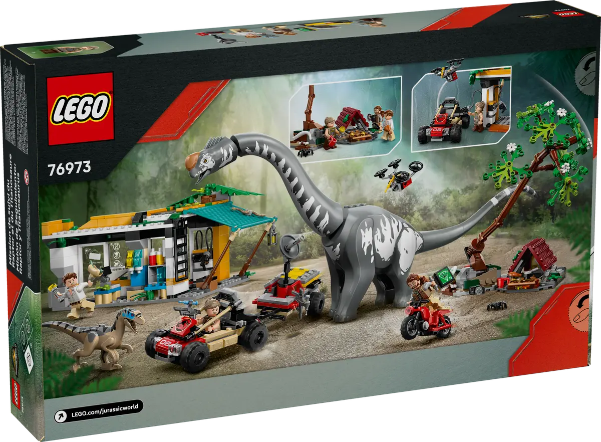 LEGO 76973 Raptor & Titanosaurus Tracking Mission - Jurassic World - Image 10