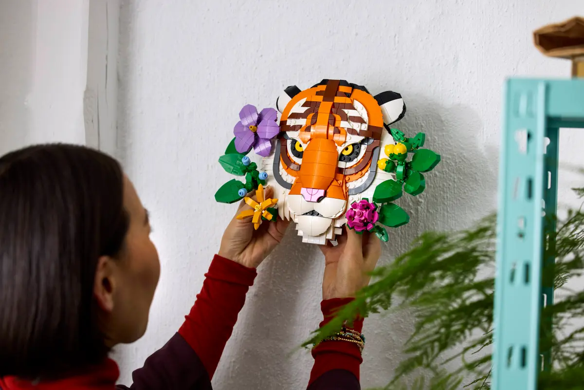 LEGO 31217 The Fauna Collection Tiger - ART - Image 5
