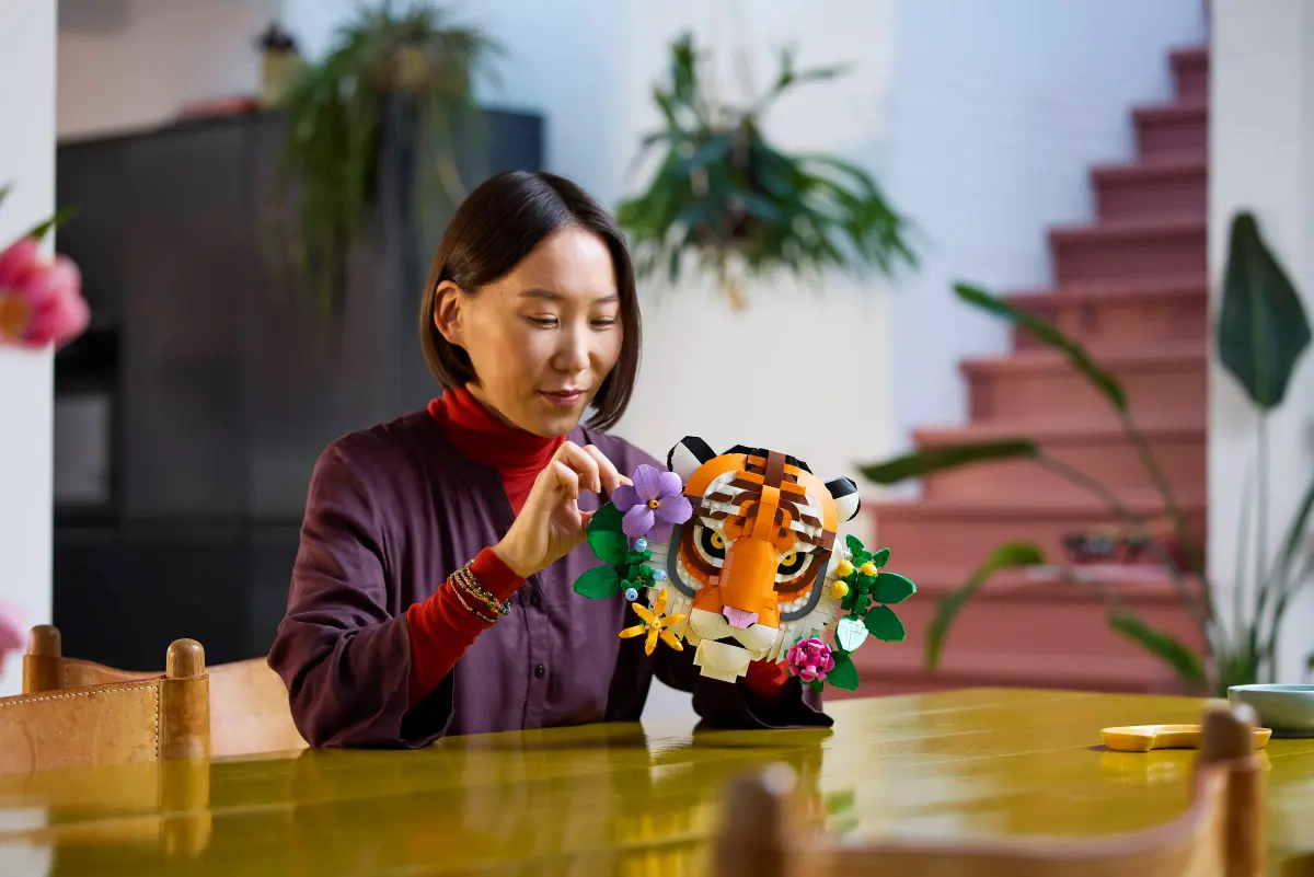 LEGO 31217 The Fauna Collection Tiger - ART - Image 9