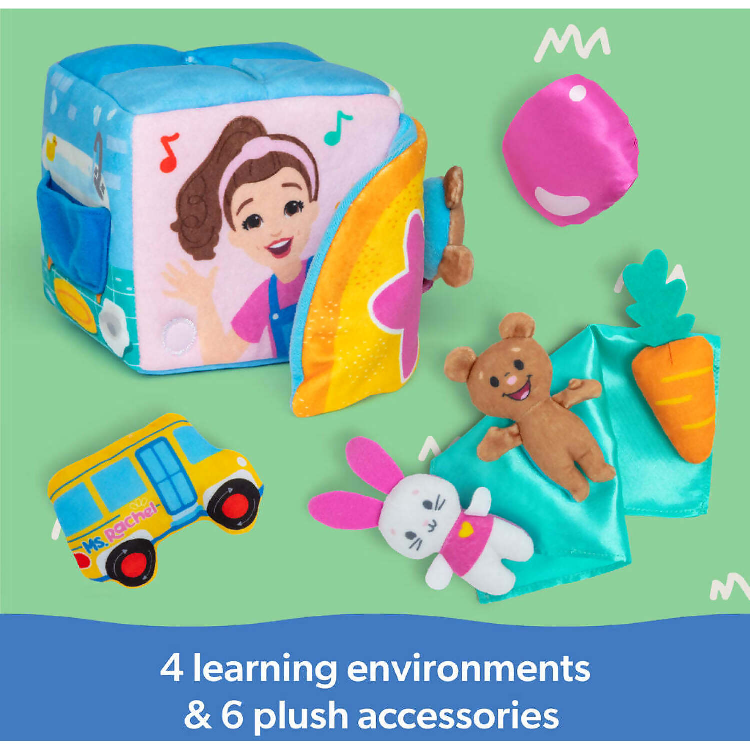 Ms. Rachel – Surprise Learning Box Soft Learning Cube – Spin Master ...