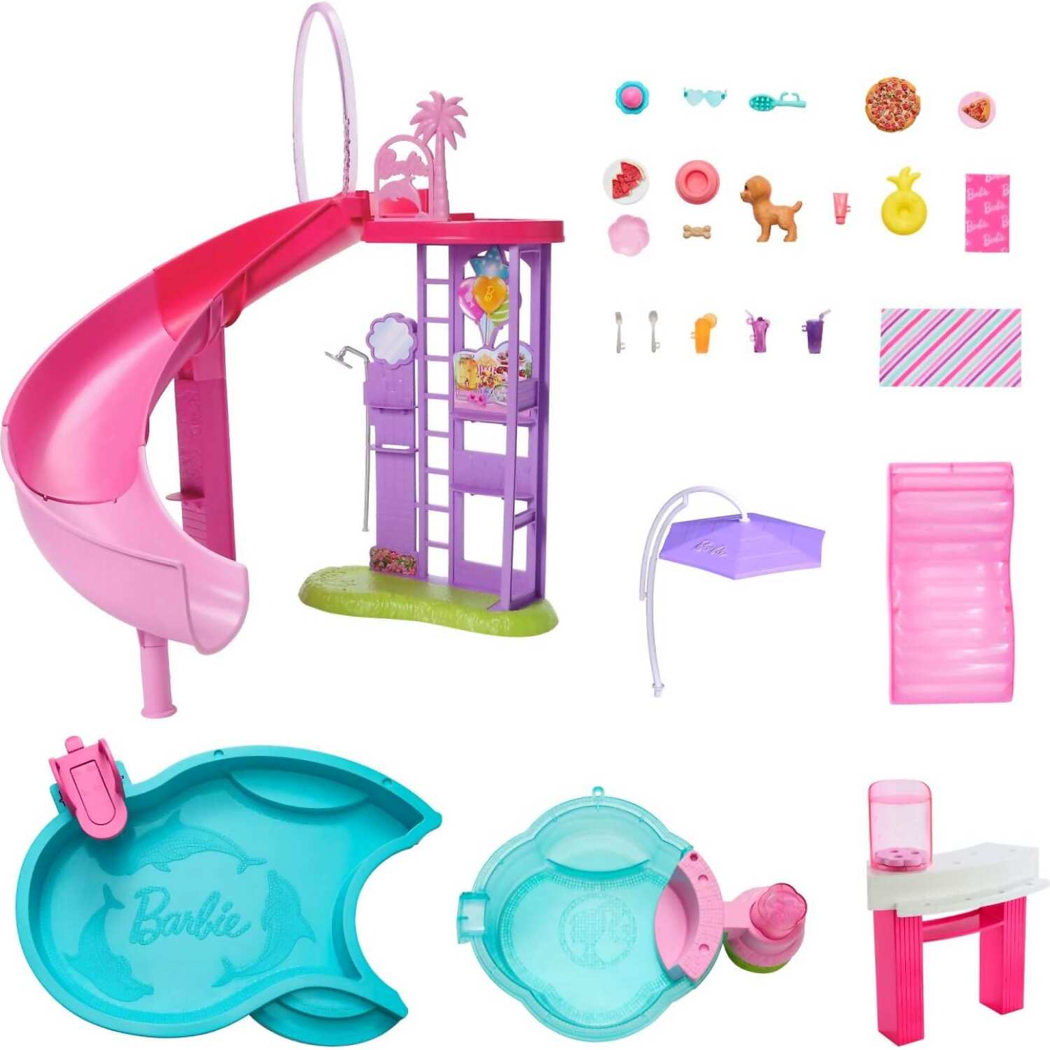 Barbie - Dream Pool Playset - Mattel - Image 3
