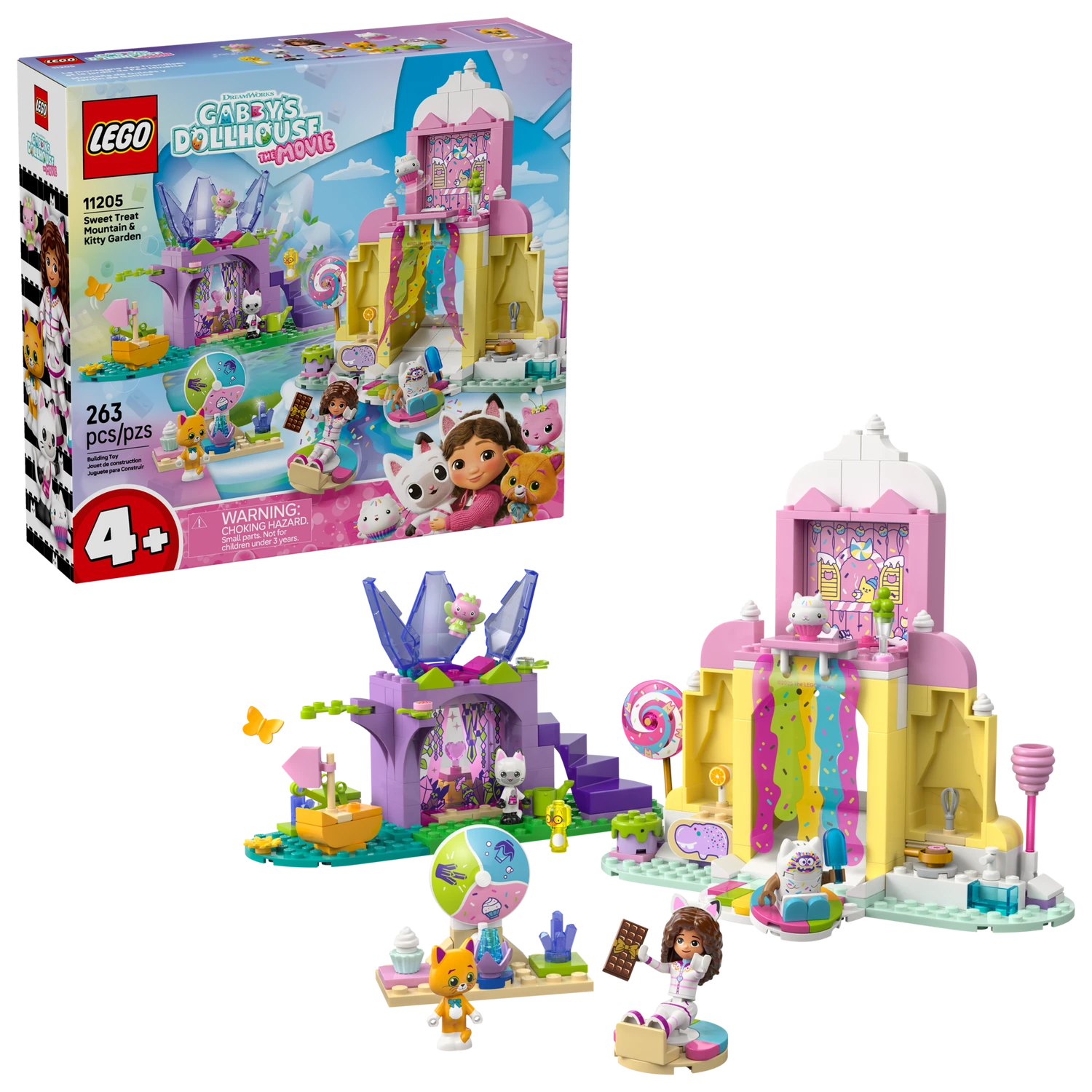 LEGO 11205 Sweet Treat Mountain & Kitty Garden - Gabby's Dollhouse 4+