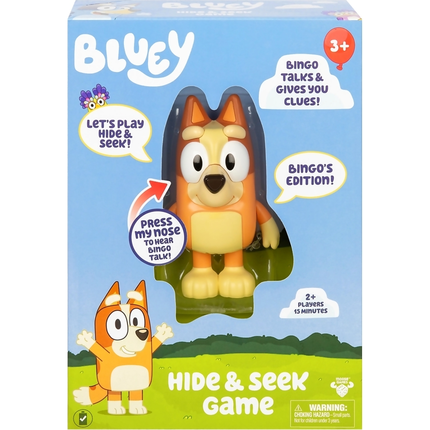 Bluey - Bingo Hide & Seek Game - Moose Games