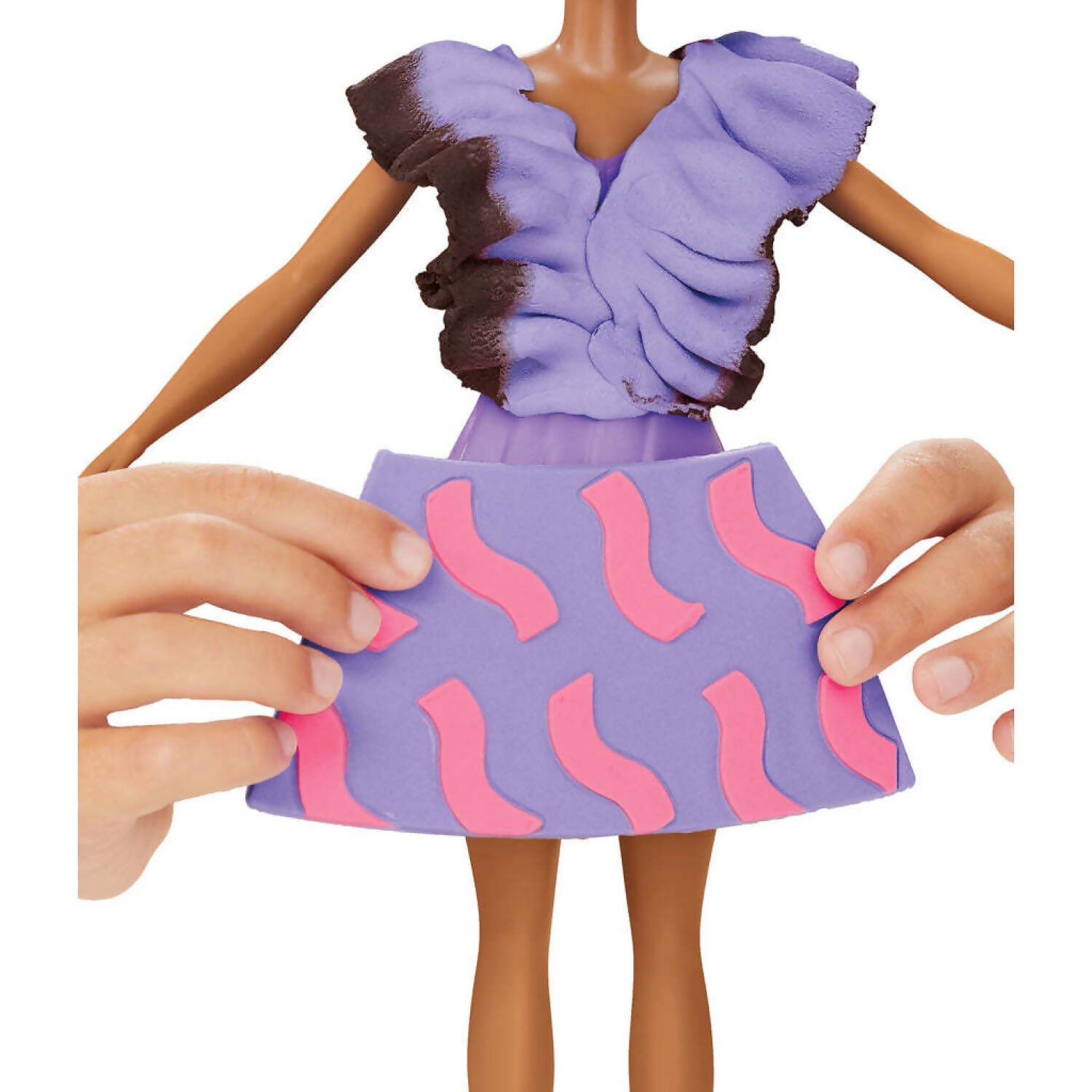 Play-Doh - Barbie Fashionista Ruffles Doll Set - Hasbro - Image 5