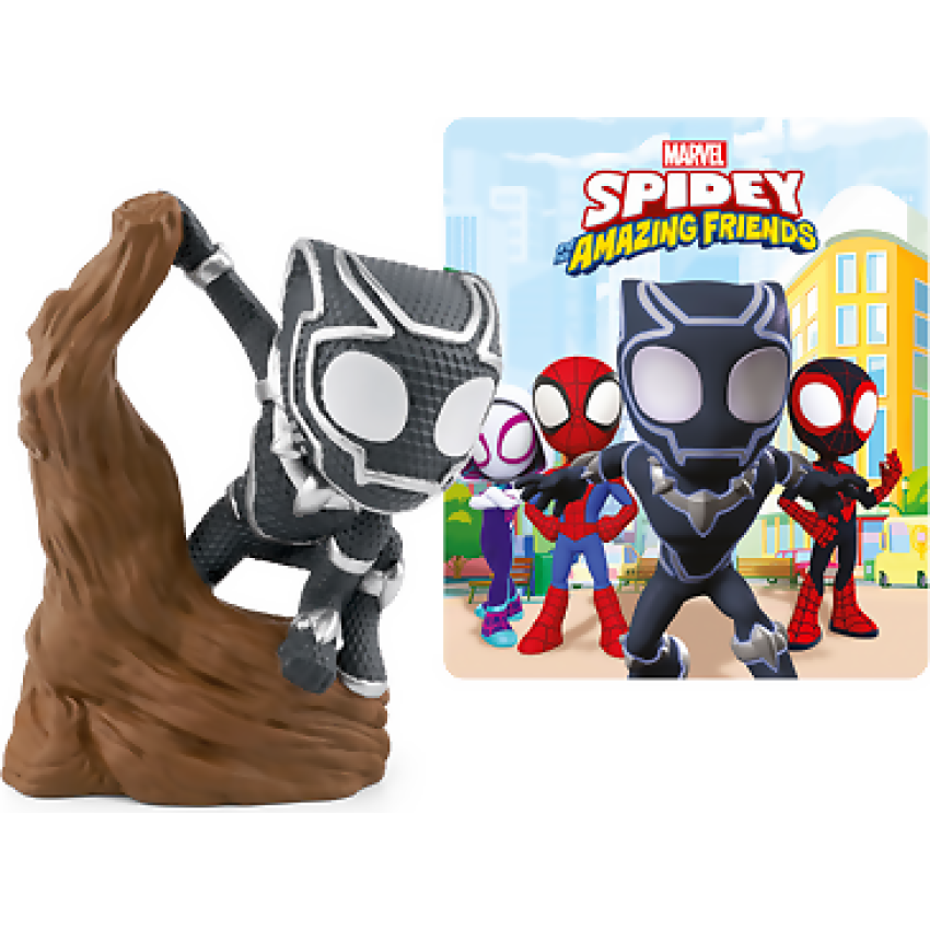 Tonies - Marvel Spidey and His Amazing Friends: Black Panther Tonie Audio Character (Toniebox Not Included)