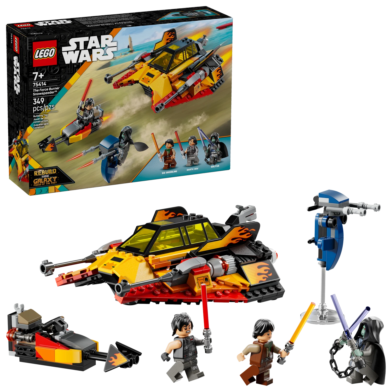 LEGO 75414 The Force Burner Snowspeeder™ - Star Wars