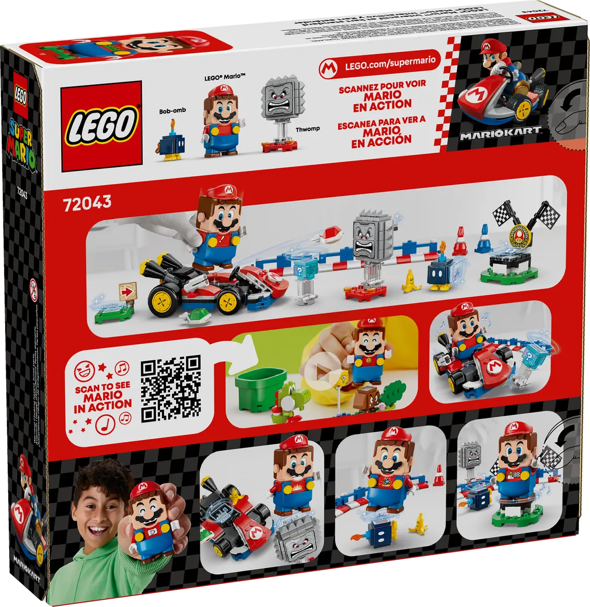 LEGO 72043 Mario Kart™ – Interactive LEGO® Mario™ & Standard Kart - Super Mario - Image 11
