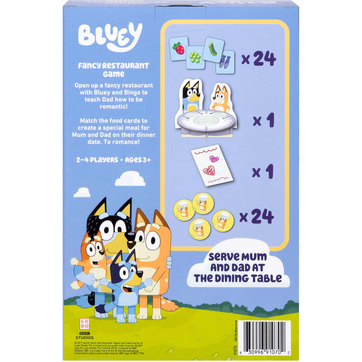Bluey - Fancy Restaurant Game - Moose Games - Image 2