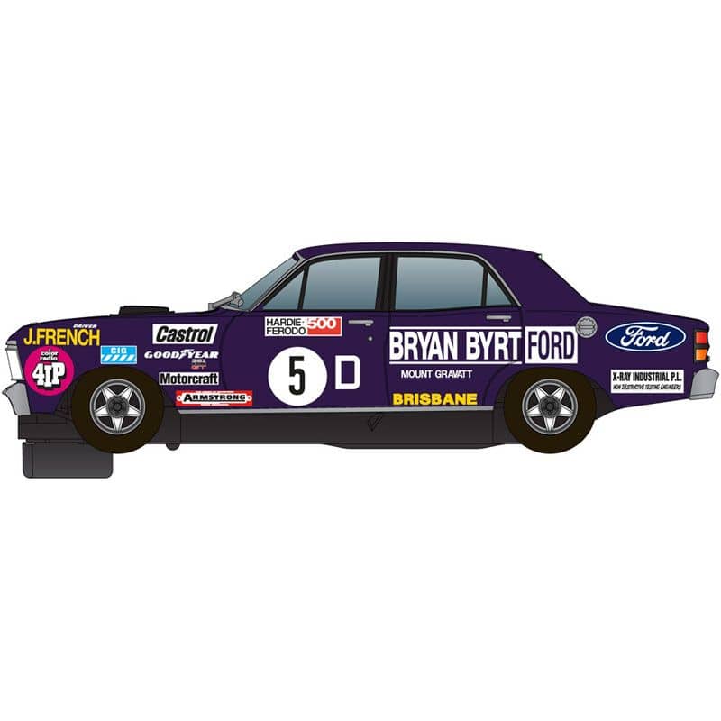 Scalextric C4263 1:32 Ford XY Falcon 1972 Bathurst Bryan Byrt Ford slot car also suits Carrera - Image 4